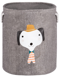 Cesto de Ropa Plegable de Gran Capacidad, de Doble Nivel, de Algodón y Lino, Almacenamiento Portátil para Ropa Sucia y Ropa de Cama - Product Image 2