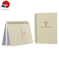 Services d'impression de journaux en aluminium de luxe personnalisables en gros Carnet de notes de luxe vierge en carton à couverture rigide Options d'impression personnalisées