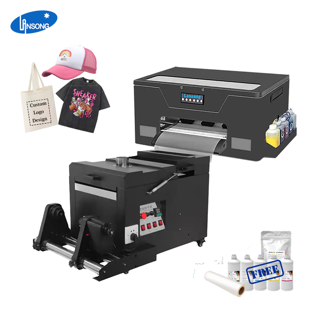 High Quality Inkjet Heat Transfer Paper Dtf Printer XP600 A3 T-shirts Printing Machine with Shaker and Dryer
