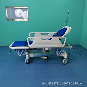Cama de Transporte Médico Kairui KR002 con Capacidad de Carga de 600 lb y Cuatro Barandas, Carro de Emergencia para Uso Hospitalario - Product Image 5