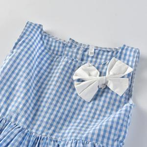 2020 été soeur <span class=keywords><strong>et</strong></span> <span class=keywords><strong>frère</strong></span> costume noeud papillon garçon à manches courtes chemise à carreaux short à bretelles bébé 2 costume - Product Image 5