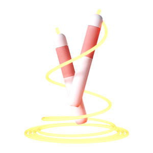 Corde à sauter lumineuse rechargeable TikTok, 3 m, en ABS, pour enfants de 2 à 4 ans, jouet de fitness unisexe - Product Image 1