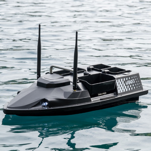 Bateau à appâts de pêche V803GPS BeiDou avec sonar, moteur de traîne, adaptateur, 4 distributeurs d'appâts, 200 points de balise, pilotage automatique, pêche à la carpe - Product Image 6