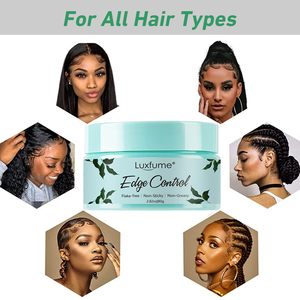 Gel Coiffant pour Bordures Tenue Forte 24H Non Collant Marque Personnalisée Pomme Tenue Extrême pour Cheveux Épais - Product Image 5