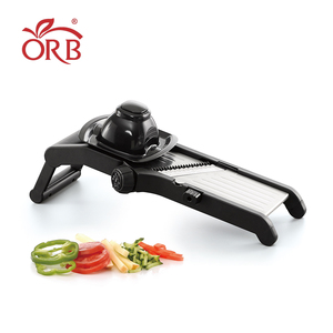 <span class=keywords><strong>Mandoline</strong></span> de <span class=keywords><strong>cuisine</strong></span> manuelle ORB en acier inoxydable réglable, coupe-légumes multifonctionnel pour usage quotidien - Product Image 2