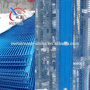 High Security 358 Anti Climb Fence Durable Powder Coated Welded Wire Mesh Fence For Outdoor Use