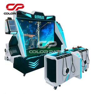Precio Preferencial al por Mayor: Simulador de Tiro VR Completo de Metal con Interfaz en Inglés, Certificado CE para 1-2 Jugadores, Entretenimiento - Product Image 3