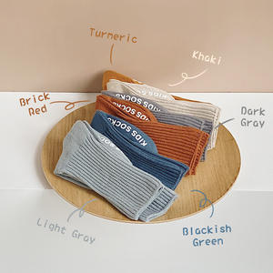 Calzini per Neonati Primavera e Autunno, Calze Alte al Ginocchio per Bambini, Calzini Antiscivolo in Cotone per Bambine - Product Image 3