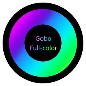 Custom 37.5mm Gobo Slides Lens Temperature Resistant Glass Logo Film Laser Engraving Words Images for Flashlight Projector