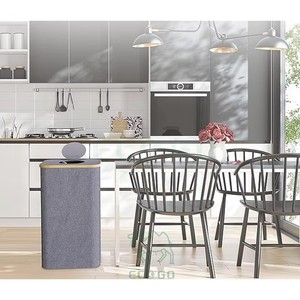 Contenedor de Recolección de Botellas Rectangular con Capacidad Personalizable, Diseño con Tapa Abatible, Bolsa de Transporte Integrada de Tela de Bambú - Product Image 4