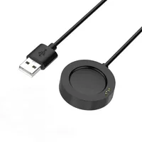 Câble de charge de remplacement compatible avec Watch S3/S2/2 Pro avec connecteur USB-A