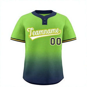 Camiseta de Béisbol Personalizada Unisex de Manga Corta con Estampado Sublimado, Nombre del Equipo, Número, Transpirable, de Secado Rápido, Talla Grande, Poliéster, para Adultos - Product Image 3
