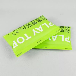 Custom Matte/frosted Biodegradable Plastic Packaging Zipper <b>Bags</b>,T Shirt Swimwear <b>Zip</b> Lock Clothing <b>Bags</b> With Logo - Product Image 2