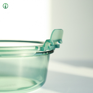 Juego de Recipientes de Vidrio de Borosilicato con Tapa Hermética para Almacenamiento de Alimentos de Cocina, Recipientes Herméticos para Lonchera de Adultos, Venta al por Mayor Personalizada - Product Image 6