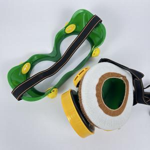 Masker debu dua Filter, <span class=keywords><strong>Respirator</strong></span> Gas ganda untuk pekerja konstruksi tukang las perlindungan keselamatan dapat dipakai ulang - Product Image 5
