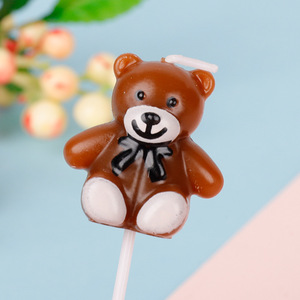 Vendita calda 1 pz/scatola simpatico cartone animato Mini orso <span class=keywords><strong>torta</strong></span> decorazione per bambini festa di <span class=keywords><strong>compleanno</strong></span> <span class=keywords><strong>torta</strong></span> di cottura forniture - Product Image 2