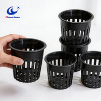 Pots en filet perforés de qualité alimentaire pour hydroponie, paniers de plantation réutilisables en plastique pour système NFT et culture aquaponique