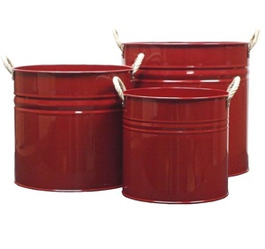 Jardinière en métal de créateur, fabriquée à la main, style décoratif, idéale pour le salon, la chambre, le jardin et la terrasse. - Product Image 5