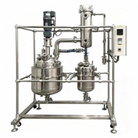 Topacelab Best 50l 100l 200l 300l 500l Nouveau modèle Machines chimiques Réacteurs en acier inoxydable gainé de biodiesel pour usage en laboratoire