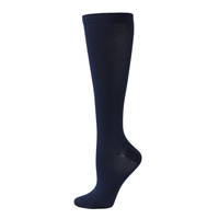 Chaussettes de compression athlétiques B491 à coussinets épais et logo sur le dessous, pour le basketball, la course et l'entraînement