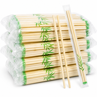 Baguettes en bambou naturel de qualité alimentaire, non blanchies, non enduites, jetables, sûres pour la cuisine quotidienne et la consommation