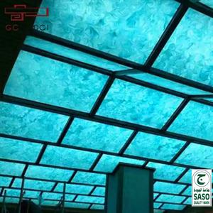 Lastra di marmo naturale pura pietra traslucida ardesia artificiale personalizzata esterna/esterna decorazione della parete moderna sfondo del soffitto - Product Image 5