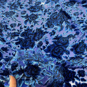 Garniture de finition en velours véritable, tissu velours véritable Lurex, tissu velours véritable coloré, tissu velours véritable coloré - Product Image 5