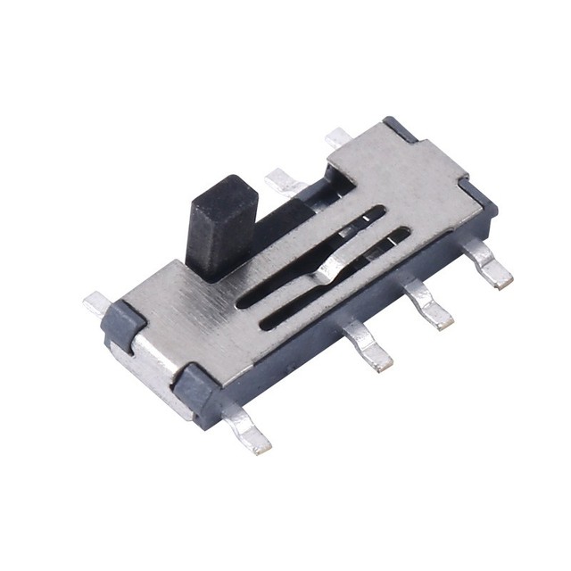 HOT SALE JLC MSS23C02 2P3T DP3T Micro Slide Switch 8 Pin SMD Copper IP31 for Speaker Electronic Components