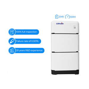Waterproof 204V 50AH With Inverter Lifepo4 Household Energy Storage Stackable Floor <b>Mounted</b> Lithium <b>Battery</b> - Product Image 1