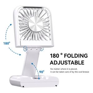 Mini Wearable Personal Fan USB Rechargeable Foldable Lightweight Travel Handheld Air Cooler - Product Image 6