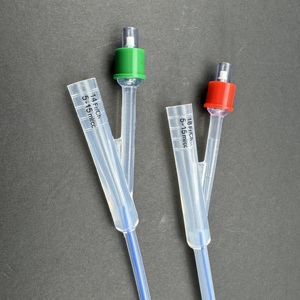 तापमान जांच के साथ सिलिकॉन फोली कैथेटर, तापमान जांच के साथ सिलिकॉन फोली कैथेटर, सी प्रमाणित कक्षा ii 6f-24fr 5-वर्षीय शेल्फ जीवन - Product Image 4