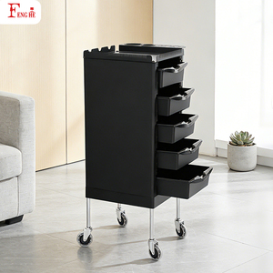 Groothandel Professionele Salonapparatuur 5 Lades Haarverlenging <span class=keywords><strong>Trolley</strong></span> voor Kapsalon - Product Image 4