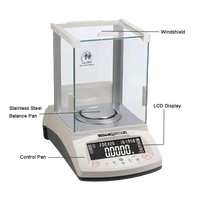 Balance analytique de laboratoire 210 g, précision 0,1 mg