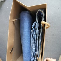 Sac en papier personnalisé avec logo imprimé, design de luxe, pour emballages cadeaux, sac en papier kraft