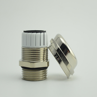 Nickel plated brass cable gland pg thread Pg9 with IP68 protection degree