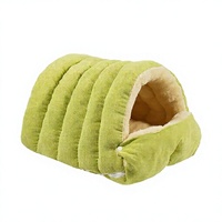 Sac couchage chat ferme epais chaud hiver villa chat nid sommeil coton PP confortable lit chat pour chats