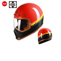 Casque de moto rétro intégral certifié 3C, marque GSB, en plastique PP, vente en gros