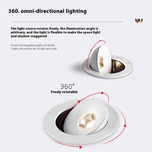 Faretto da Incasso a Parete per Illuminazione Domestica Interna, Luce da Soffitto a Incasso, Vendita Diretta dalla Fabbrica - Product Image 2