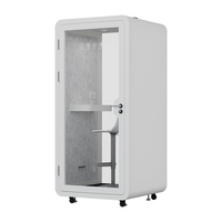 Cabine de bureau silencieuse portable, isolation acoustique pour une concentration accrue dans les bureaux ouverts