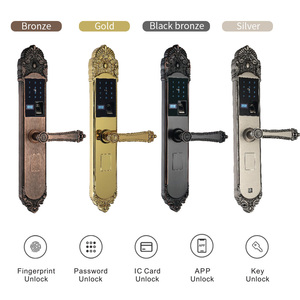 Biometrics Khóa Cửa Thông Minh In Dấu Vân Tay Giá Bảo Mật Cao Hai Mặt - Product Image 2