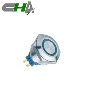 Nhà Máy 28 Mét đường kính IP67 kim loại không thấm nước <span class=keywords><strong>push</strong></span> button chuyển thép không gỉ tự khóa kim loại chuyển đổi - Product Image 6