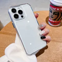 NOUVEAU Étui transparent en acrylique pour Iphone 15 14 6 6S 7 + 8 Plus X XS XR 11 12 13 Pro Max Cover
