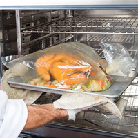 Sac en plastique de four à dinde de cuisson au micro-ondes de qualité alimentaire jetable résistant aux hautes températures pour poulet