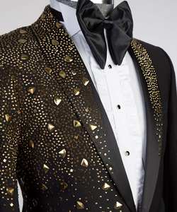 Chaqueta brillante personalizada a medida, trajes <span class=keywords><strong>de</strong></span> hombre, traje para hombre, boda, matrimonio, masculino, <span class=keywords><strong>Terno</strong></span>, <span class=keywords><strong>tres</strong></span> <span class=keywords><strong>piezas</strong></span>, esmoquin, novio, graduación, traje <span class=keywords><strong>de</strong></span> hombre - Product Image 5