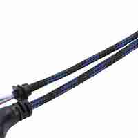 Connecteur de phare automobile LED, clip de fixation arrière, faisceau de câblage d'alimentation, terminal de type à emboîtement, câble de conduite à âme en cuivre, gaine en PVC