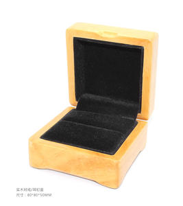 Caja de Madera para Joyería de Fábrica, Caja de Madera Personalizada para Pulseras y Colgantes con Diseño de Logotipo, Caja de Madera para Relojes, Caja de Madera de Regalo de Alta Gama - Product Image 4