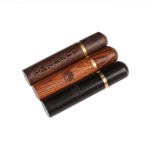Mini porte-cure-dents en bois portable étui de transport convivial pour les choix de dents en déplacement - Product Image 4