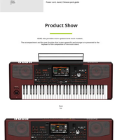 Clavier arrangeur électronique KORG EK50 PA300 PA600 PA700 PA1000 61 touches 128 sons avec accompagnement automatique et arrangement automatique
