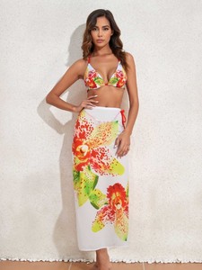 Mode 2026 Nouvelle Robe Longue en Chiffon Imprimée Sexy <span class=keywords><strong>de</strong></span> Style Européen et Américain, <span class=keywords><strong>Maillot</strong></span> <span class=keywords><strong>de</strong></span> <span class=keywords><strong>Bain</strong></span> Bikini Dos Nu en Dentelle, <span class=keywords><strong>Maillot</strong></span> <span class=keywords><strong>de</strong></span> <span class=keywords><strong>Bain</strong></span> Séchage Rapide - Product Image 4