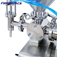 Machine de remplissage semi-automatique pour crème glacée, eau, miel, jus, sauce, boisson gazeuse, pâte de tomate